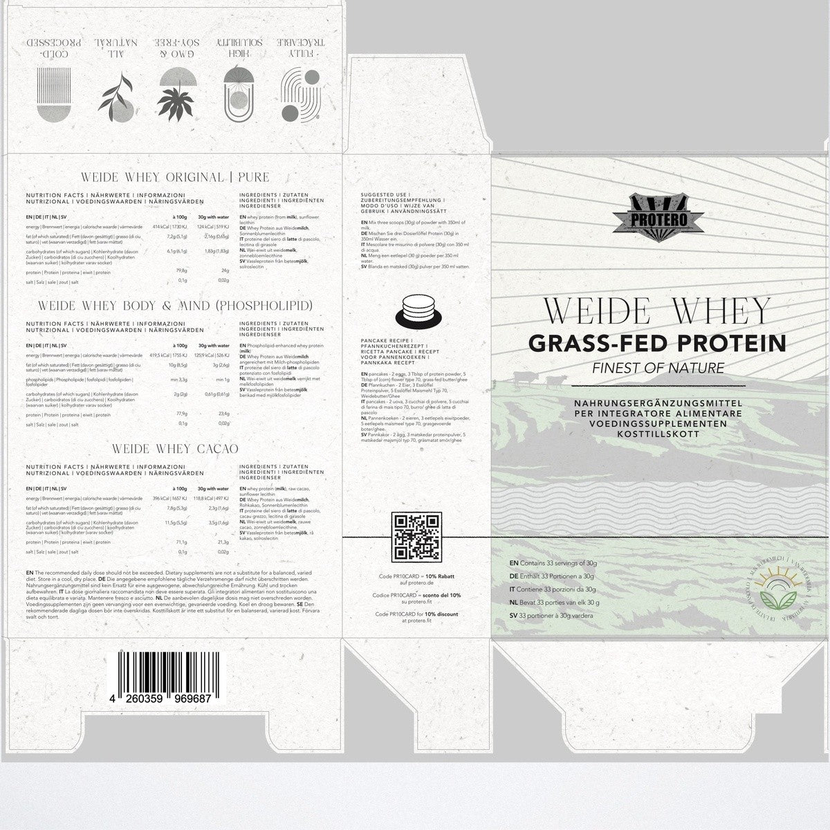 Proteine Weide Whey - Cacao