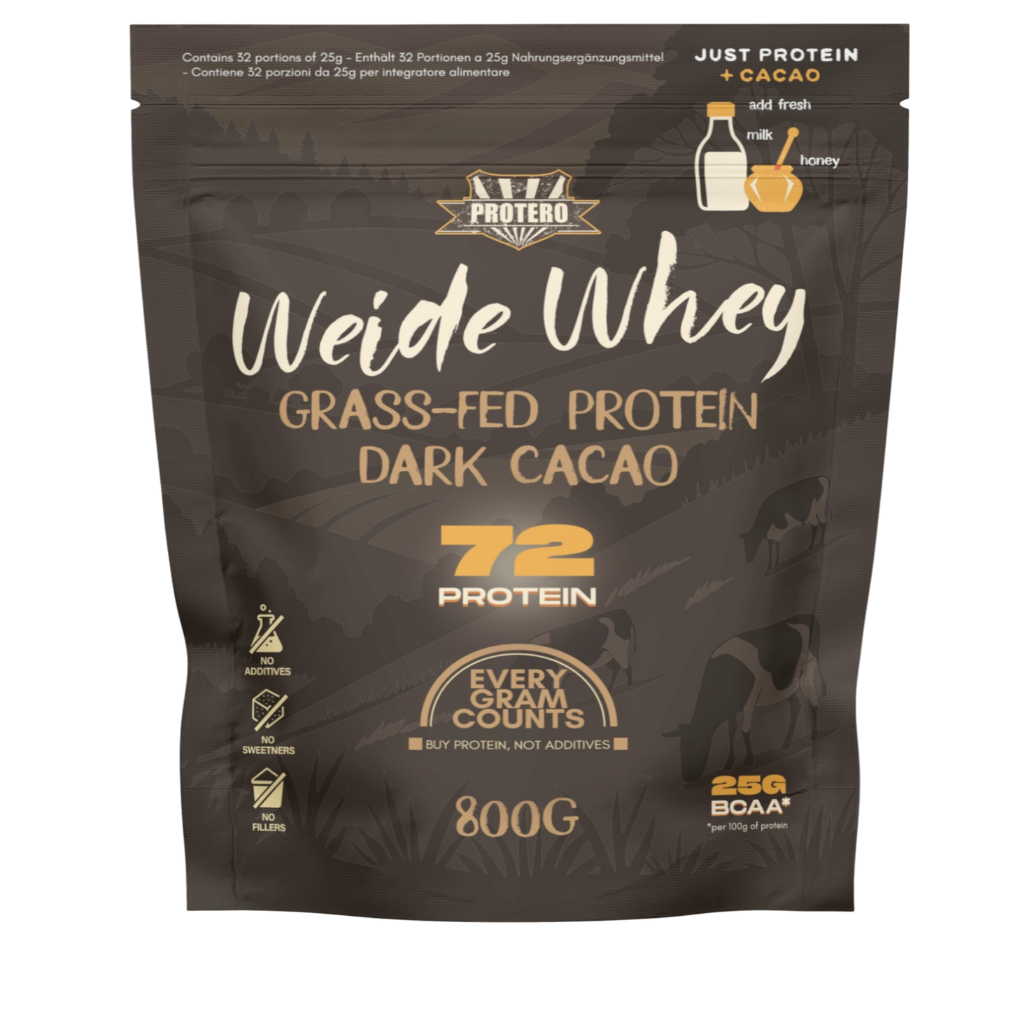 Proteine Weide Whey - Cacao